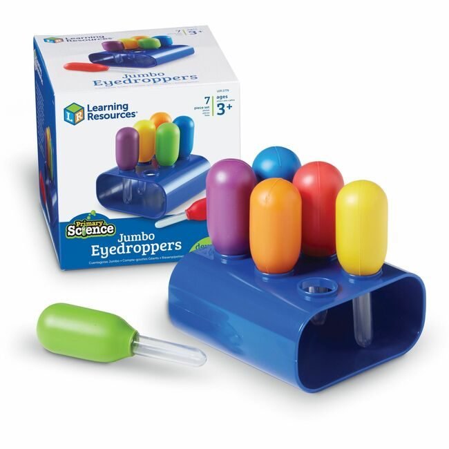 Learning Resources Eyedroppers Set Stand Scien LRNLER2779