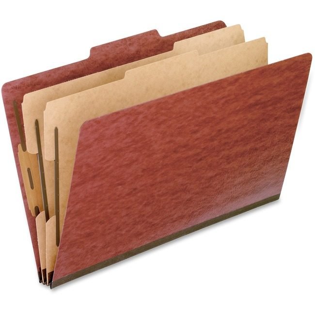 Pendaflex Folder Classf Legal 2DIV Red PFX2257R