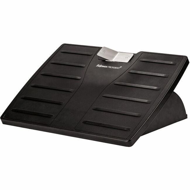 Fellowes Brands Footrest Adj W/Micr Bk/Sr FEL8035001