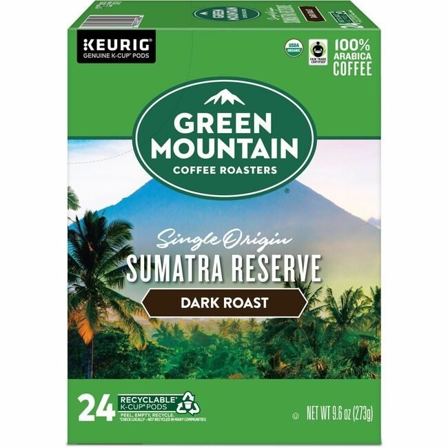 Keurig Dr Pepper / Green Mountain Coffee Roasters Kcup Orgnc Ftsumatra 24BX GMT4060