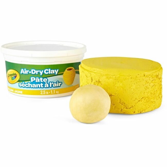 Crayola LLC Clay Airdry 2.5LB Yellow CYO575134