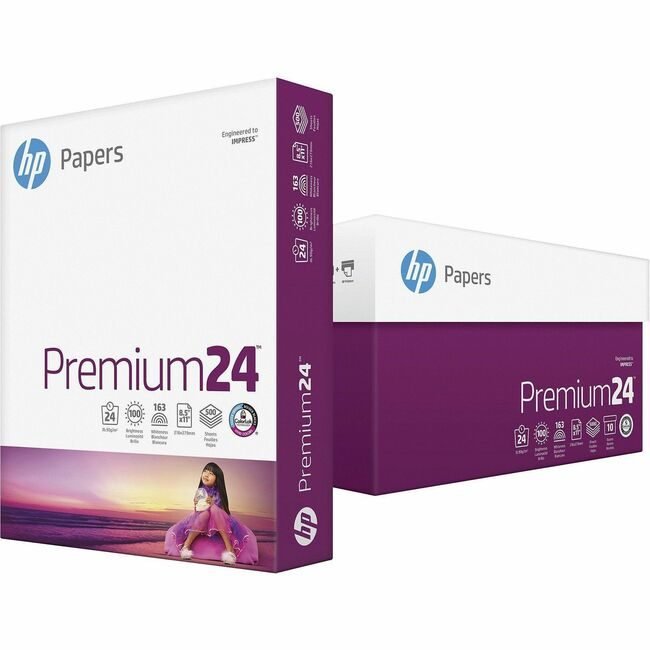 HP Inc. / Hewlett-Packard Paper Laserjet 24# 8.5X11 HEW112400CT