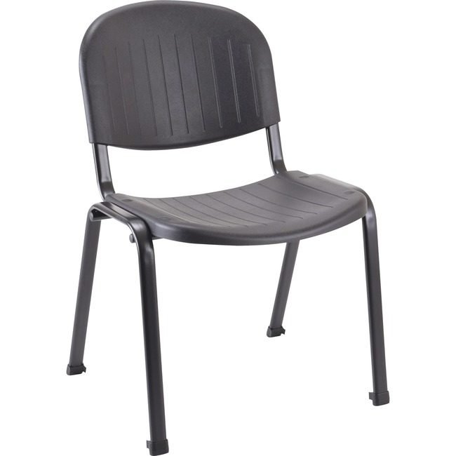 Lorell Chair Stack Black LLR62125