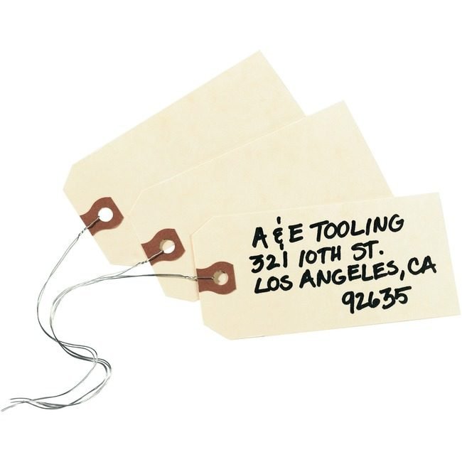 Avery Products Corporation Tags Shipping #4 Wired Mla AVE12604
