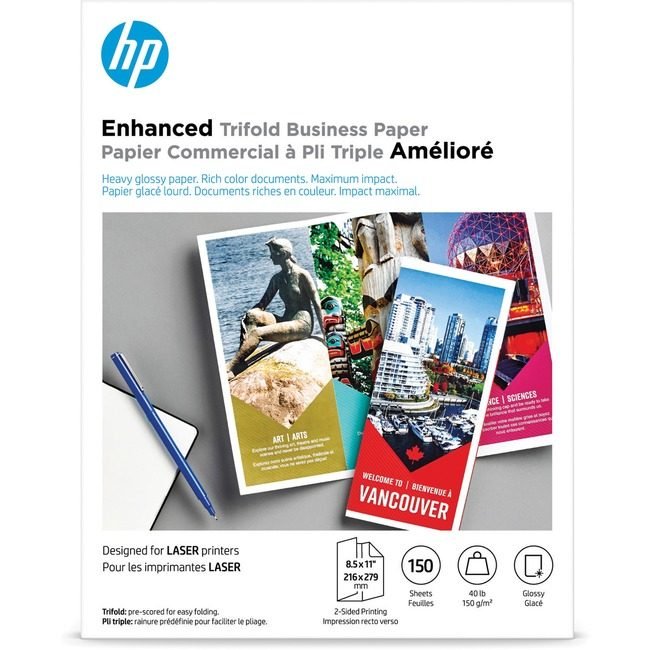 HP Inc. / Hewlett-Packard Paper Lsr Gls 8.5X11 Triflf HEWQ6612A