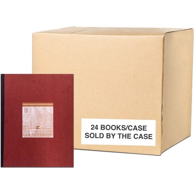 Roaring Spring Paper Products Lab Book Perfect Bound Red ROA77648CS