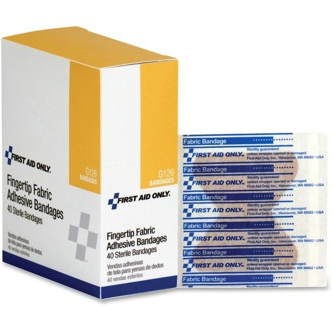 Acme United Corporation First Aid Only Bandage FAB FINGERTIP 40/BX FAOG126