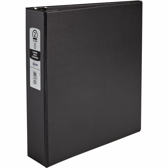 Avery Products Corporation Binder Economy Round 2" Black AVE03501