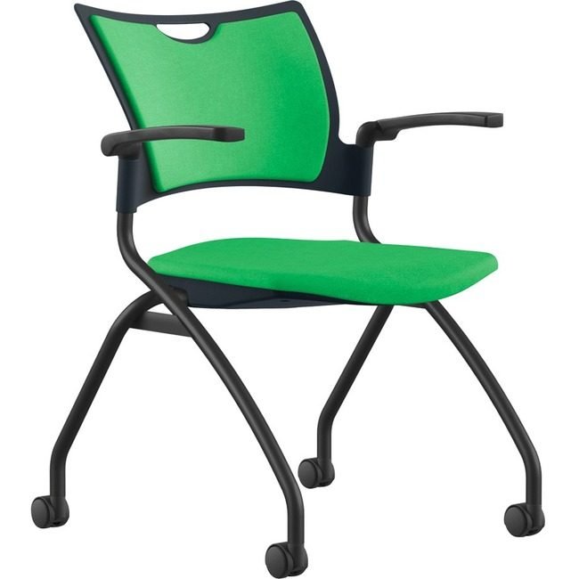 9to5 Seating Chair Nest W/ Arms Casters Sil NTF1320A12SFP19