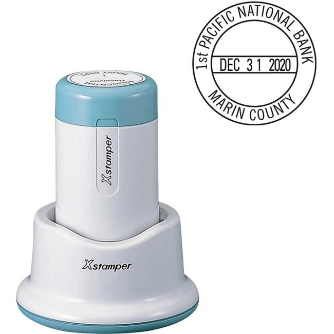 Shachihata / Xstamper Stamp Xpedater Rnd 1-3/16" XSTN85