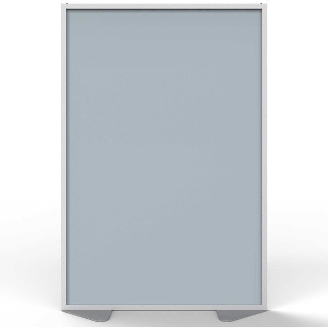 Ghent Manufacturing Partition Aluminum 72X48 Slvl GHEMP72488F
