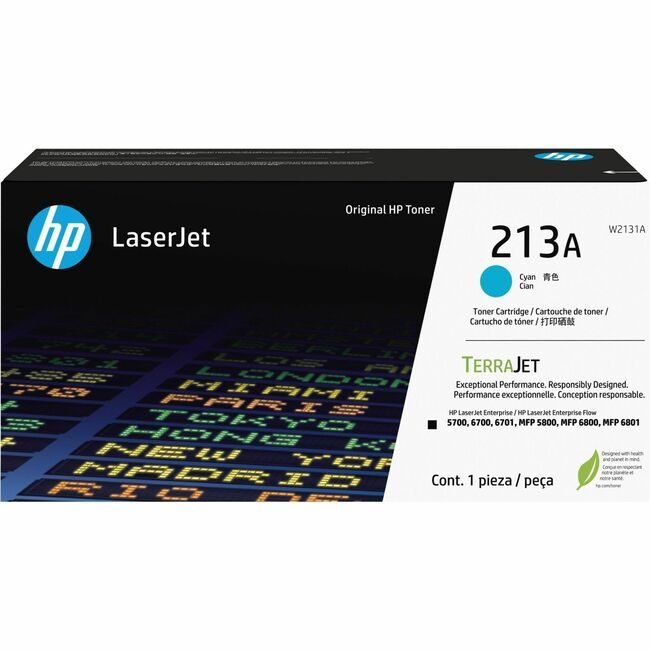 HP Inc. / Hewlett-Packard Crtdg Lj 213A Cyn 3K HEWW2131A
