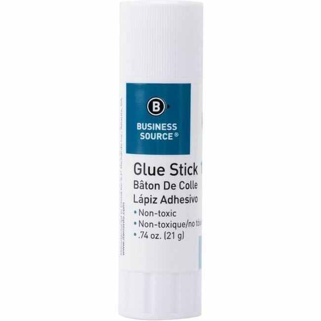 Business Source Glue Stick 0.74 Clear BSN15787