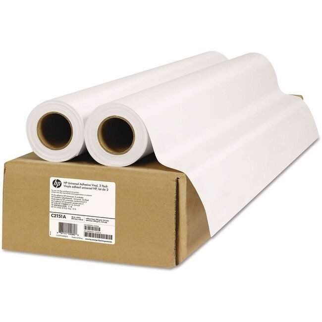 HP Inc. / Hewlett-Packard Adhesive Vinyl 2PK 36"X66" HEWC2T51A