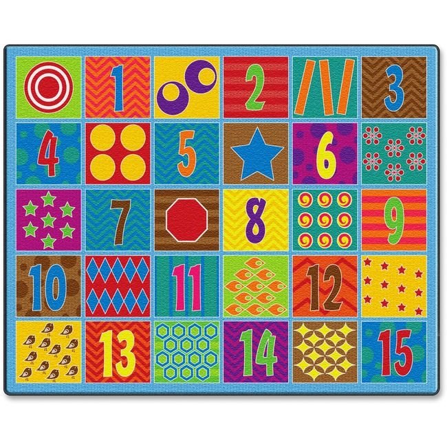 Flagship Carpets Rug Countingfun 109"X132" FCIFE336-58A
