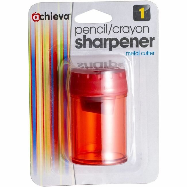 Officemate Sharpener Pencil Oval Red OIC30240