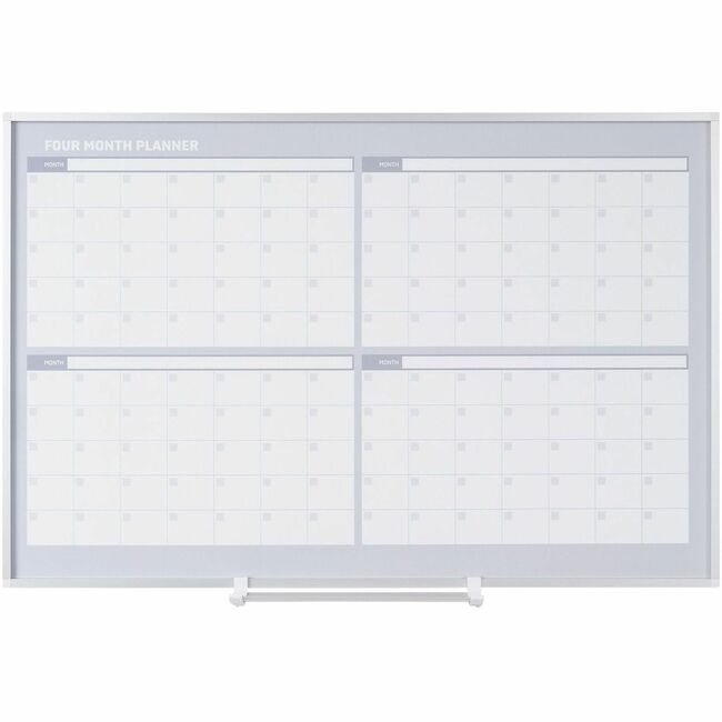 Bi-silque / MasterVision Board Planner Cal 4MTH3X4 BVCGA05105830