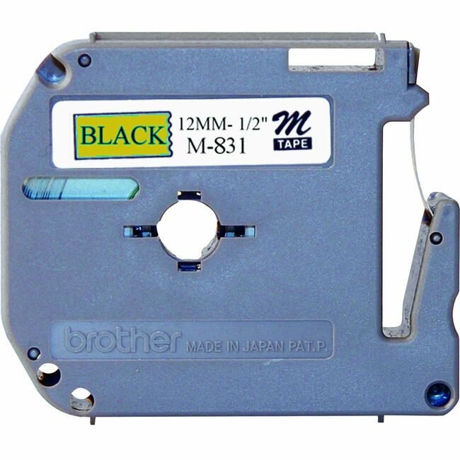 Brother International Tape Label 1/2" Bk/Gd BRTM831