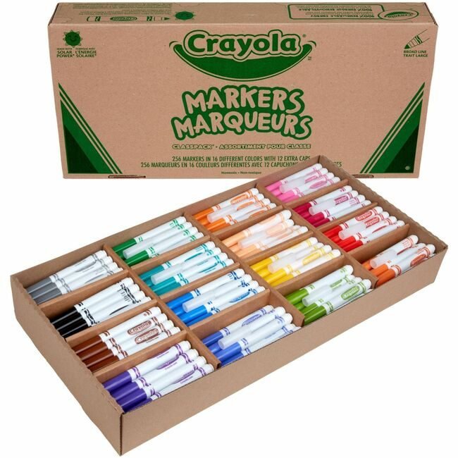 Crayola LLC Marker Classpk 256 Count CYO58-8201
