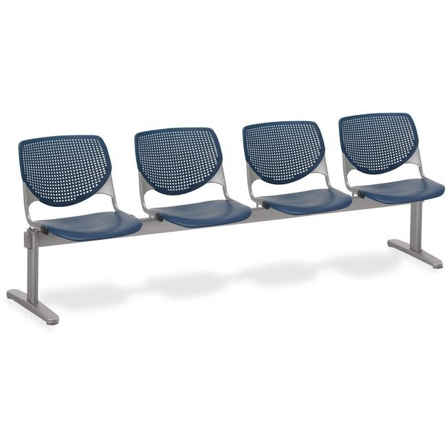 KFI Seating Beamseat 4SEAT Navy/Navy KFI2300BEAM4P3