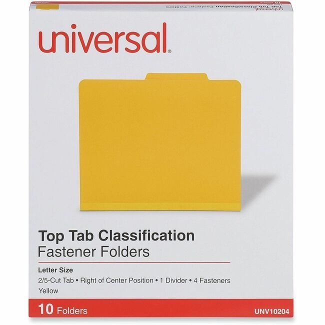 Universal Office Products Folder Class 25PT Yw UNV10204