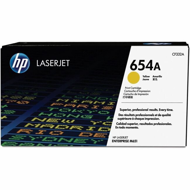 HP Inc. / Hewlett-Packard Crtdg Lj Yw ORIG 654A HEWCF332A