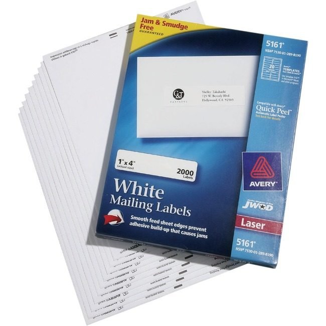 Varies / verify SKU SKU-LEVEL VERIFICATION REQUIRED Label Laser Ezpeel 1X4 We NSN2898190