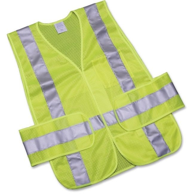 Varies / verify SKU SKU-LEVEL VERIFICATION REQUIRED Vest Safety Lime/Slvr Osfa NSN5984875