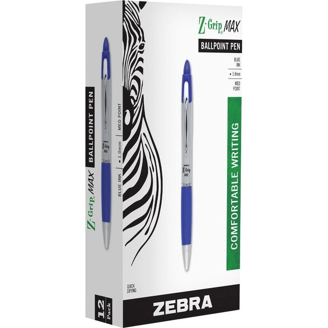 Zebra Pen Corporation Z-Grip Max Bp Rt 1.0 Be ZEB22420