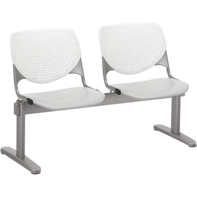 KFI Seating Beamseat 2SEAT White/Gray KFI2300BEAM2813