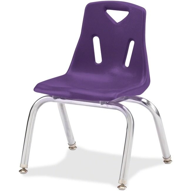 Jonti-Craft, Inc. Chair Stack Chrome 10"H Pe JNT8140JC1004