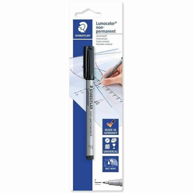 Staedtler Marker Nonperm Lumocolor Black STD3169