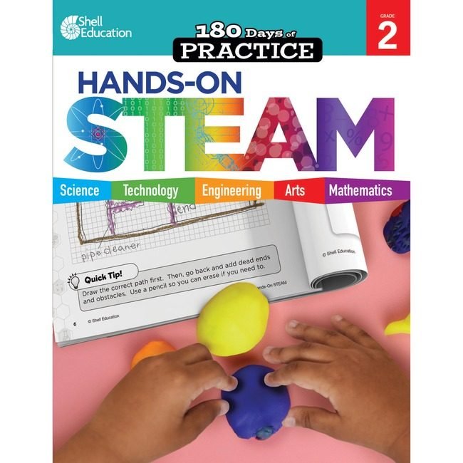 Teacher Created Materials / Shell Education Book Hands-On Steam GRADE 2 SHL29645