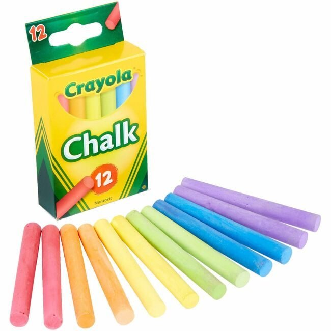 Crayola LLC Chalk Colored Assorted CYO51-0816