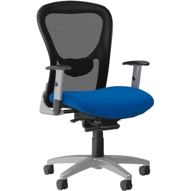 9to5 Seating Mid-Back Synchro Sil Arm NTF1560Y2A8S1BU