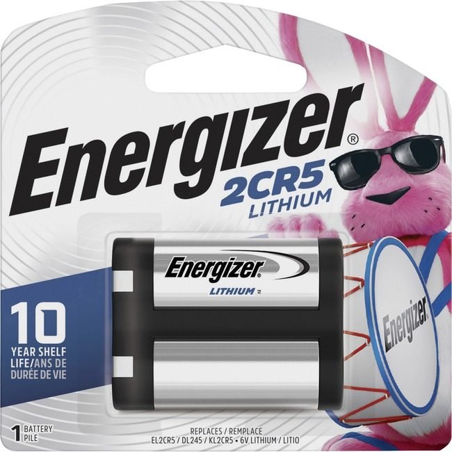 Energizer / Eveready Energizer Holdings / Eveready Battery Lith Phot EL2CR5 6V EVEEL2CR5BP
