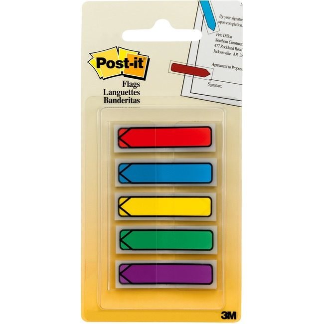 3M Company Flags Arrow 1/2" 100 Stndrd MMM684ARR1
