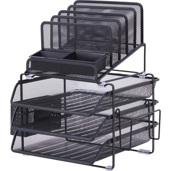 Lorell Organizer Desk Divided Mesh LLR95251