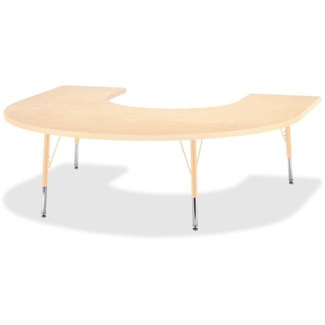 Jonti-Craft, Inc. Table Horseshoe 60X66 Maple JNT6445JCE251