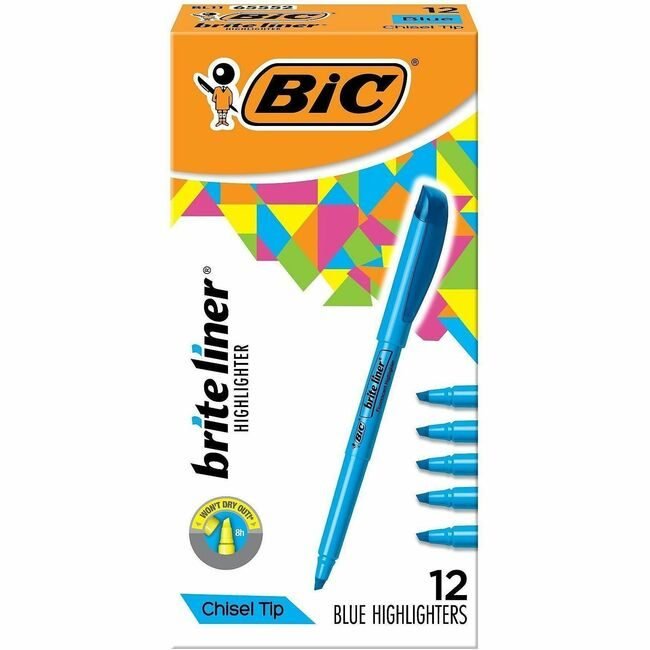 BIC Corporation Highlighter Briteliner Be BICBL11-BE