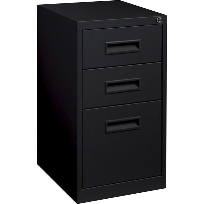 Lorell Pedestal Mbl B/B/F Black 19"W LLR67745