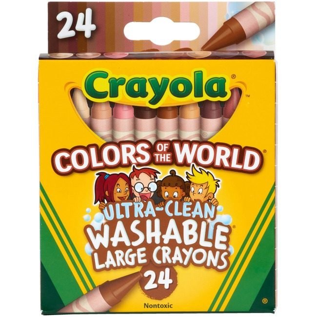 Crayola LLC Cryn Cotwultracln Large 24 Count CYO520134