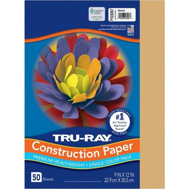 Pacon Corporation Paper Const Truray 9"X12" PACP103067