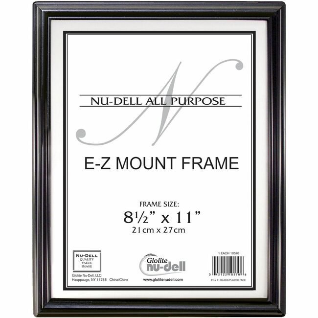 Nu-Dell Manufacturing Frame Ez Mount 8.5X11 NUD10570