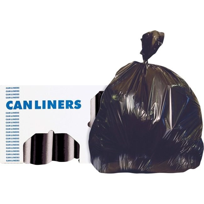 Heritage Bag / Novolex Liner Can 30X45 23GAL Black HERH6045TKR01