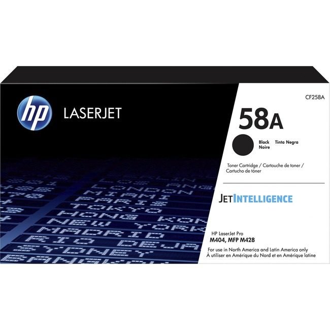 HP Inc. / Hewlett-Packard Crtdg Lsr 58A BL HEWCF258A