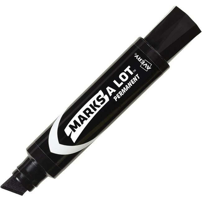 Avery Products Corporation Marker Perm Jumbo Chisel Black AVE24-148