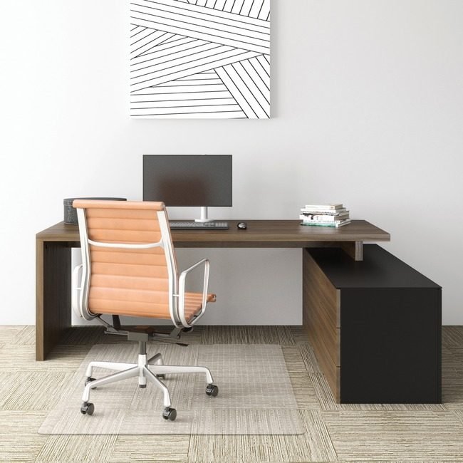 Deflecto Chair Mat Econo Rect 46X60 DEFCM11442F