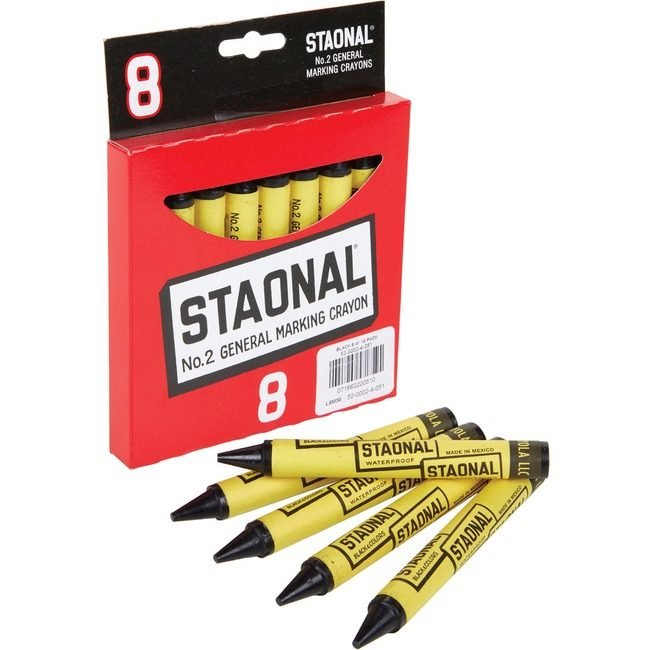 Crayola LLC Marker Staonal 8/BX Black CYO5200023051