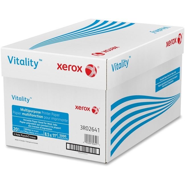 Xerox Corporation Paper Vitality 8.5X11 3HP XER3R02641